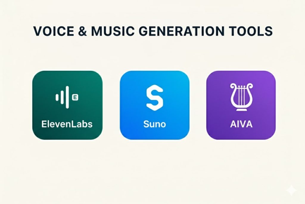 Voice and music genration tool