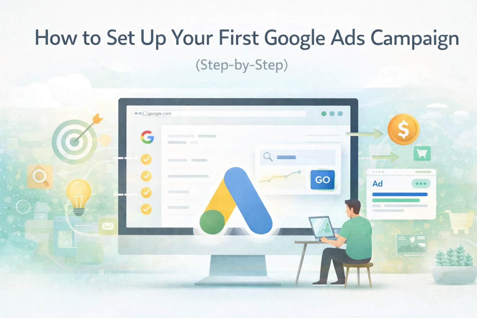 Ad Set Up How to Set Up Your First Google Ads Campaign (Step-by-Step) - Upscaleix