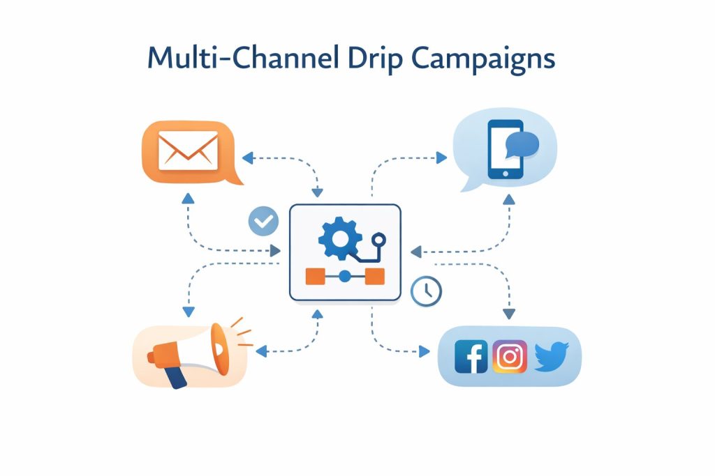 Multi-Channel Drip Campaigns