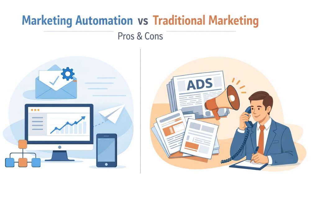 Marketing Automation vs Traditional Marketing