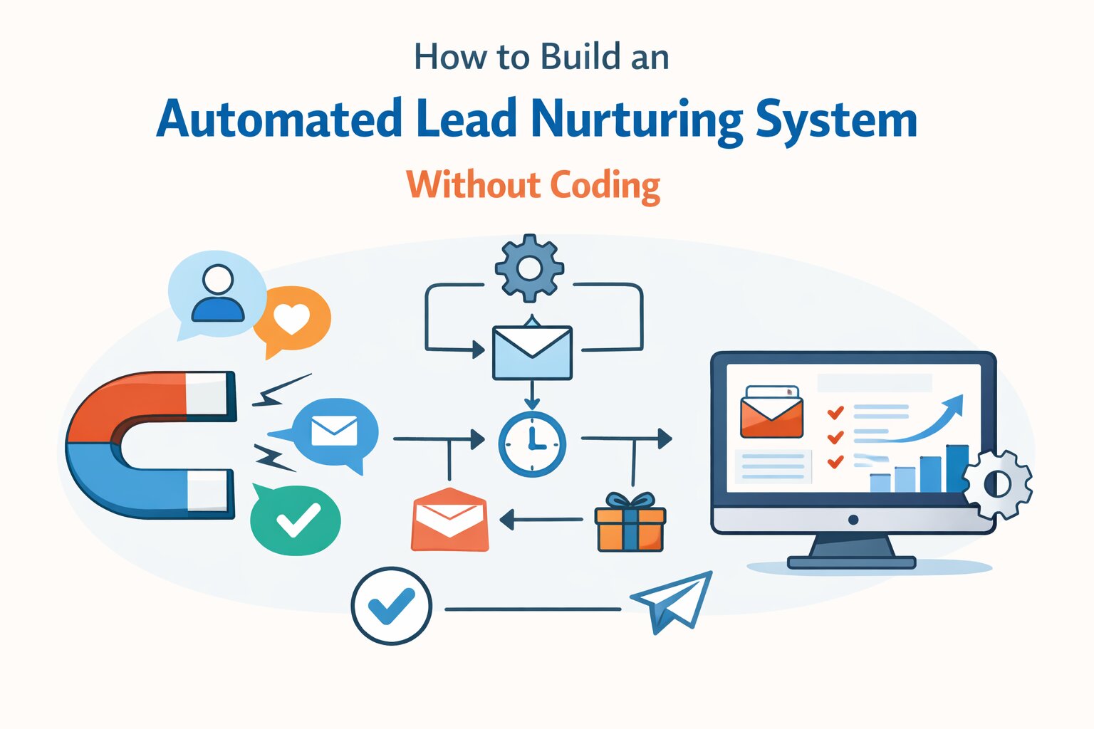 How to Build an Automated Lead Nurturing System Without Coding - Upscaleix