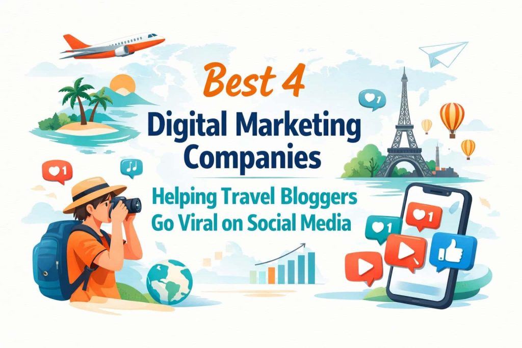 Digital Marketing Companies Helping Travel Bloggers